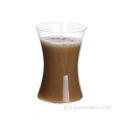 安い鉛フリー茶水飲用ガラスカップ